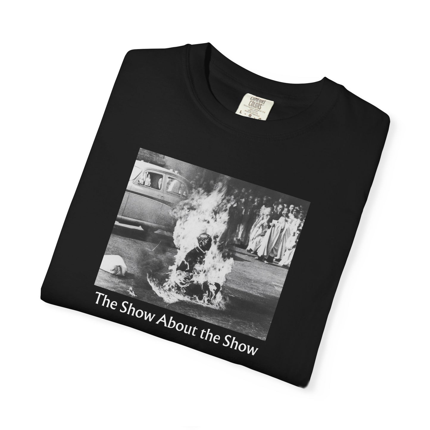 "Burning Monk" in Black