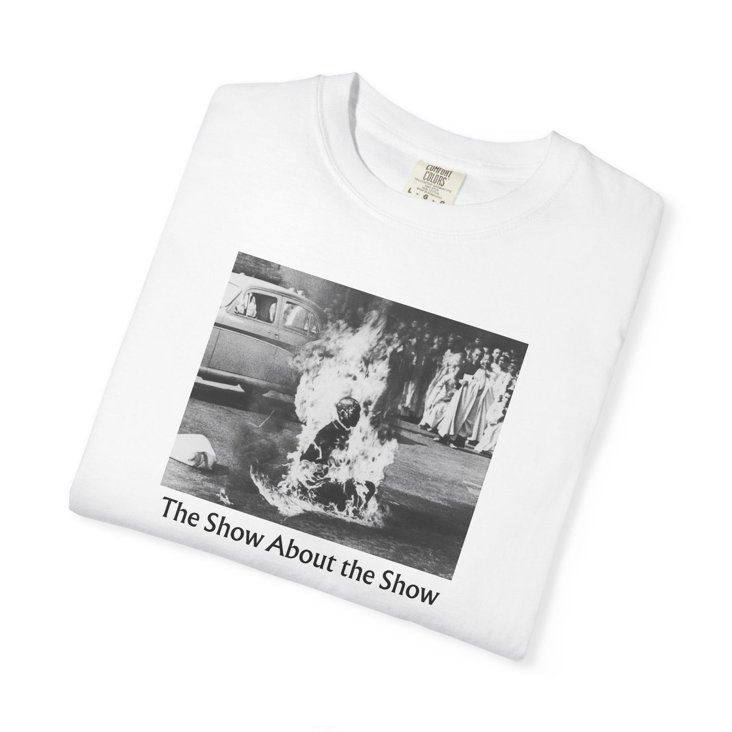 "Burning Monk" in White