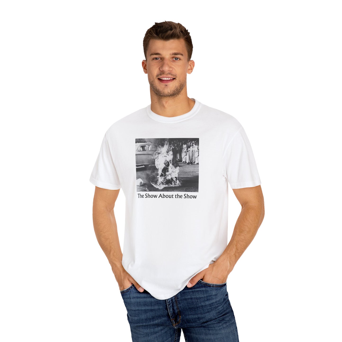 "Burning Monk" in White